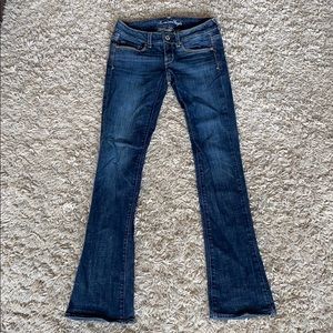 American Eagle Skinny Kick Sequin Jeans